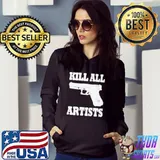 Original gun kill all artists shirt