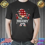 Original History Gnome Family Christmas Pajama History Gnome T Shirt