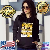 Original I don’t always scream at my tv but when I do it’s Vikings season shirt