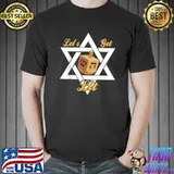 Original let's get lit dreidel star david hanukkah chanukah boy girl T-Shirt