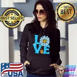 Original Love Jewish Daisy Hanukkah Pajamas Chanukah PJs Women Girls T Shirt