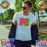 Original mademark x MTV - MTV Watermelon Fruit Logo T-Shirt Unisex