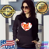 Original Mcdonald'S Logo Heart Diamond T-Shirt