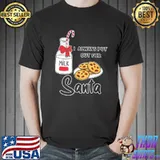 Original Naughty I Always Put Out for Santa Christmas Xmas T-Shirt