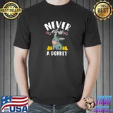 Original never Bluff A Donkey Poker Player T-Shirt Unisex