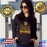 Original Queens are born in november T-shirt