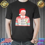 Original Santa Biden Nice Naughty Innocent Until Proven Christmas T-Shirt Unisex