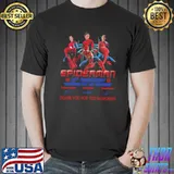 Original Spiderman 20th anniversary 2002 2022 andrew tom haland tobey maguire thank you for the memories signatures Unisex