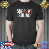 Original support Squad - Aids Support HIV Awareness Red Ribbon T-Shirt Unisex