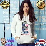 Original think While It's Still Legal Patriotic American Women's T-shirt