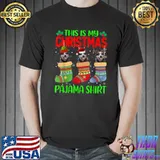 Original Xmas This Is My Christmas Pajama Australian Cattle Dog Lover T Shirt