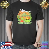 Outdoors Camping Make Me Happy Shirt Unisex