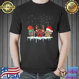 Paw Christmas Lepoard Shirt Unisex
