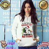 Penguin On The Naughty List And I Regret Nothing Christmas Shirt