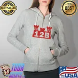 Premium 12B Combat Engineer Castle T-Shirt Full Zip Hooded