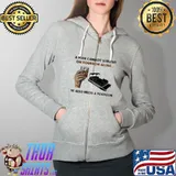 Premium a Man Cannot Survive On Bourbon Alone He Also Needs A Pontoon Shirt Full Zip Hooded