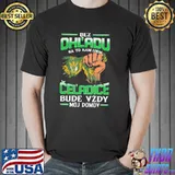 Premium bez OhL'adu Cel'adice Hradok Bude Vzdy Moj Domov Shirt Unisex
