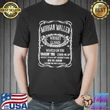 Premium Black and White Whiskey Glasses Outfits Lyric Music Est.1993 T-Shirt Unisex