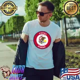 Premium carol Stream Illinois IL Flag Badge Roundlet Souvenir T-shirt