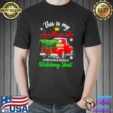 Premium Christmas This Is My Hallmãrks Movie Watching Costume Sweater Shirt
