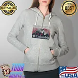 Premium Columbia Always Outside Since 1938 Shirt Full Zip Hooded