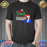 Premium Dear Santa I Wans Framed Let’s Go Biden Christmas T-Shirt