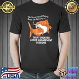 Premium Der schlimmste Tag des Fischens schlägt den besten Tag des Gerichts Shirt