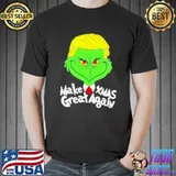 Premium Donald Trump Grinch Make Xmas Great Again shirt