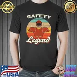 Premium Football Player Safety Position Legend Retro Vintage T-shirt