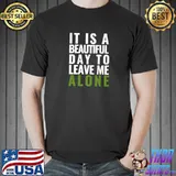 Premium funny Sarcastic Adult Joke Leave Me Alone Today Bad Hairday Premium T-Shirt Unisex