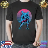 Premium Japanese Otaku - Anime Robot - Vaporwave Video Game Pink T-shirt