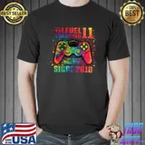 Premium Level 11 Unlocked Awesome 2010 Video Gamer 11th Birthday T- Unisex