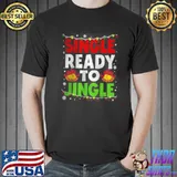 Premium Single And Ready To Jingle Christmas Naughty Humor T Shirt
