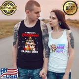 Premium this Is My Christmas Pajama Pug Dog Xmas Tree T-s Tank Top