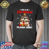 Premium this Is My Christmas Pajama Pug Dog Xmas Tree T-s Unisex