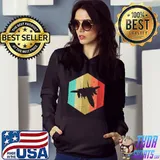 Premium vintage Airplane Retro Airplane Silhouette Aircraft Lover T-Shirt