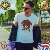 Premium What Funny Brown Cat T- Unisex