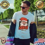 Premium Xmas Santa Claus Merry Christmas Holidays Mom Joke Pajama T-Shirt Unisex