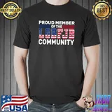 Proud Member Of LGBFJB Community Rainbow T-Shirt Unisex