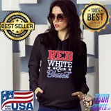 Red White And Blessed America Love In Faith 4th July Shirt