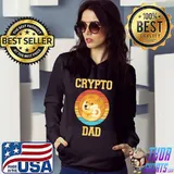 Shiba Inu Crypto Dad Shirt