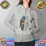 Skull Not All Who Wander Are Lost I Am Hiding From Stupid People Mountain Camping Shirt Full Zip Hooded