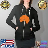 Sunset Mountain Bike Shirt Full Zip Hooded