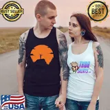 Sunset Mountain Bike Shirt Tank Top