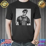 Sylvester Stallone In The Expendables Smoking Shirt Unisex