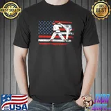 Taekwondo America Flag Shirt Unisex