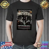 The Expendables 2 Back For War Poster Movie Stallone Statham Shirt Unisex