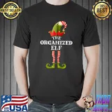 The Organized Elf Funny Christmas Group Matching Family T-s Unisex