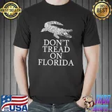Top Don't Tread on Florida Alligator 2022 Funny DeSantis T-shirt