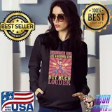 Top drummer Girl Like A Normal Girl But Much Louder Drum Set T-Shirt